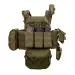 2 - Плитоноска Warmor Gen.3 Pro Max. Система швидкого скидання. (Комплект 7 підсумків). Колір Олива