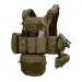1 - Плитоноска Warmor Gen.3 Pro Max. Система швидкого скидання. (Комплект 7 підсумків). Колір Олива
