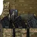 7 - Плитоноска Warmor Gen.4 (Комплект 4 підсумки) з системою швидкого скидання. Molle. Колір Пиксель