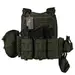 2 - Плитоноска Ares Gen.2. (Комплект 7 підсумків) з системою швидкого скидання. Molle. Колір Олива
