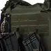 5 - Плитоноска Ares Gen.2. (Комплект 7 підсумків) з системою швидкого скидання. Molle. Колір Олива