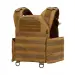 6 - Плитоноска Warmor Gen.3 Pro з системою швидкого скидання. (Комплект 3 підсумки) Molle. Колір Койот