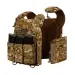 4 - Плитоноска Warmor gen.3 Pro Max XL Піксель ММ14. Система швидкого скидання. 7 підсумок. (Великого розміру)