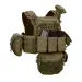 2 - Плитоноска Warmor gen.3 Pro Max XL Олива. Система швидкого скидання. 7 підсумок. (Великого розміру)