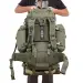 10 - Рюкзак туристичний Pentagon Deos Backpack 65л, Олива