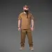 5 - Бойові штани без наколінників SPECPROM G3 Combat Pants. Койот