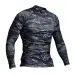 1 - Чоловічий рашгард SPECPROM Black Tiger Stripes Camo
