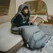 5 - Спальний мішок з капюшоном Naturehike Clear Sky CNK2450WS042. Сірий