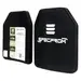 2 - Керамічні бронепластини SPECPROM Sic+PE 6-го класу. Вага 2,3 кг. Розмір 25 на 30 см. Комплект - 2 шт.