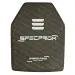 2 - Керамічна бронеплита S-Line 5-го класу SPECPROM. Вага 3.38 кг. Розмір 27.5 на 35 см.