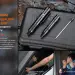 3 - Тактична ручка з ліхтариком Fenix T6. Синій