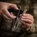 9 - Набір столових приборів M-Tac роз'ємний (ложка+виделка+ніж). Чорний
