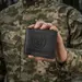 10 - Обложка на удостоверение Участник Боевых Действий (УБД) M-Tac Череп. Черный