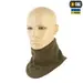 2 - Флісовий баф, шарф M-Tac Elite Fleece анатомічний з затяжкою. Олива