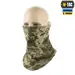 1 - Флісовий баф, шарф M-Tac Elite Fleece анатомічний з затяжкою. Піксель