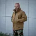 7 - Куртка Helikon Gunfighter Softshell Shark Skin Windblocker. Койот