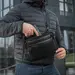 9 - Тактична сумка M-Tac Admin Bag Medium Elite Hex з липучкою. Чорний