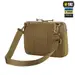 19 - Тактична сумка M-Tac Admin Bag Medium Elite Hex з липучкою. Койот
