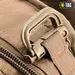 5 - Тактична сумка через плече M-Tac Urban Line City Hunter Hexagon. Койот