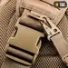 10 - Тактична сумка через плече M-Tac Urban Line City Hunter Hexagon. Койот