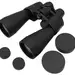 2 - Бинокль Bushnell 7187 60х90 с чехлом. Черный