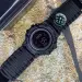 6 - Годинник наручний SKMEI 1356BK 9749 з компасом и паракордом. Чорний