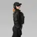 7 - Плитоноска жіноча Warmor gen.3 FL SPECPROM (for Ladies). Без підсумків. Зі швидким боковим та верхнім скиданням (без плит). Чорний