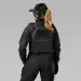 12 - Плитоноска жіноча Warmor gen.3 FL SPECPROM (for Ladies). Без підсумків. Зі швидким боковим та верхнім скиданням (без плит). Чорний