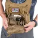 6 - Тактична бокова сумка Helikon EDC 11л. Койот