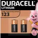 1 - Батарейки Duracell Ultra Lithium CR123A, 2 шт