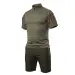 1 - Тактичний літній костюм з убаксом Combatant Raider Core короткий рукав та шортами Rip-Stop PolyCotton SPECPROM. Олива