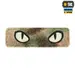 1 - Шеврон-нашивка M-Tac Cat Eyes Laser Cut, тип 2. Мультикам