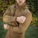 15 - Тактична куртка M-Tac Norman Windblock Fleece. Койот
