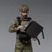 5 - Тактичний килимок для сидіння 1 класу захисту. CORDURA 1000D. Чорний