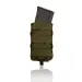 3 - Підсумок одинарний пластиковий під магазини AK\AR. Cordura 1000D. Molle. Олива