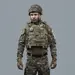 3 - Плитоноска TUR PRO Gen 2 з системою швидкого скидання. Molle. Колір Мультикам. Розмір XL