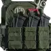 7 - Плитоноска SVAROG (Комплект 9 підсумків) з системою швидкого скидання. Molle. Колір Олива.