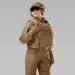 12 - Плитоноска жіноча Warmor gen.3 FL SPECPROM (for Ladies). Без підсумків. Зі швидким боковим та верхнім скиданням (без плит). Койот