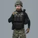 3 - Плитоноска SVAROG (Комплект 9 підсумків) з системою швидкого скидання. Molle. Колір Чорний.