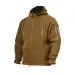 1 - Флісова тактична кофта з капюшоном. Койот. Polyester. Розмір S