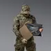 4 - Тактичний килимок для сидіння 2 класу захисту. CORDURA 1000D. Койот