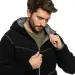 7 - Флісова куртка-кофта Pentagon IANOS SHERPA 2-IN-1. Чорний