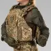 8 - Плитоноска жіноча Warmor gen.3 FL SPECPROM (for Ladies). Без підсумків. Зі швидким боковим та верхнім скиданням (без плит). Піксель