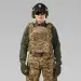 5 - Плитоноска жіноча Warmor gen.3 FL SPECPROM (for Ladies). Без підсумків. Зі швидким боковим та верхнім скиданням (без плит). Піксель