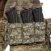 9 - Плитоноска TUR PRO Gen 2, (Комплект 7 підсумків) з системою швидкого скидання, для бронеплит 25х30 см. Колір Піксель. Розмір XL.