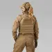 7 - Плитоноска жіноча Warmor gen.3 FL SPECPROM (for Ladies). Без підсумків. Зі швидким боковим та верхнім скиданням (без плит). Койот