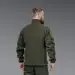7 - Флісова тактична кофта на блискавці. Олива. Polyester. Розмір L