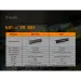 13 - Ліхтарик-брелок ручний Fenix E01 V2.0. Чорний