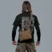 2 - Плечова однолямкова сумка. Збільшена. Cordura 1000D Койот