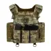 6 - Підсумок одинарний пластиковий під магазини AK\AR. Cordura 1000D. Molle. Мультикам